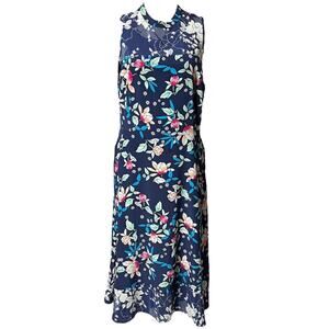 Yumi Kim Anthro Subtropics Floral Silk Mini Dress sz M